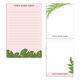 Tropical Leaves Organizer Notepad Set Image 3 of 3